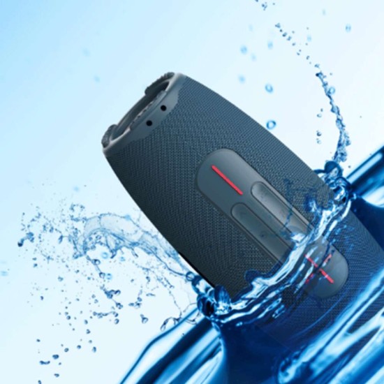 Powerology Phantom Portable Bluetooth Speaker - Navy Blue