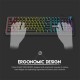 Fantech Max Core MK852 Mechanical Keyboard - BLACK (104 Keys)