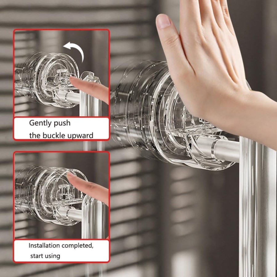 Strong Suction Cup Door Handle