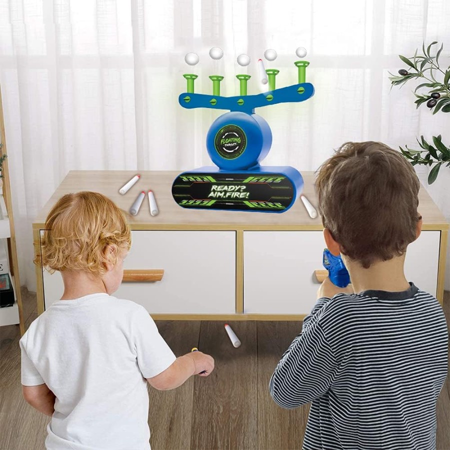 2 in 1 Target Shooting Game with 2 Guns and Ball Set