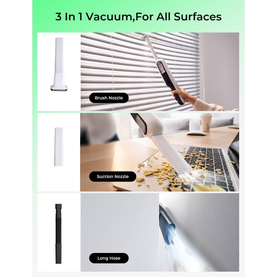 XO CZ020 Handy Wireless Vacuum Cleaner for Home and Car