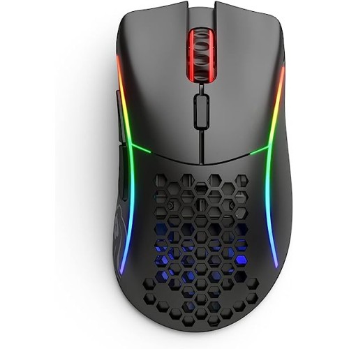 Gloriuos Black Gaming Mouse - Model D Minus Wirless