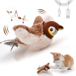 Sparrow Flappy Plush Bird Cat Toy Sparrow Flappy Plush Bird Cat Toy