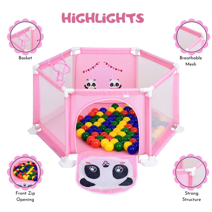 Kids Playard Indoor Child Safety Fence with 50 Balls 12905/12904
