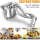 Stainless steel Manual Press juicer Stainless steel Manual Press juicer
