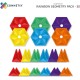 Connetix Rainbow Geometry Pack 30 Pieces