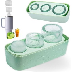 Ice Mold Tray for 40Oz Tumbler Cup, 3 Pcs Silicone Stanley  Ice Mold Tray for 40Oz Tumbler Cup, 3 Pcs Silicone Stanley