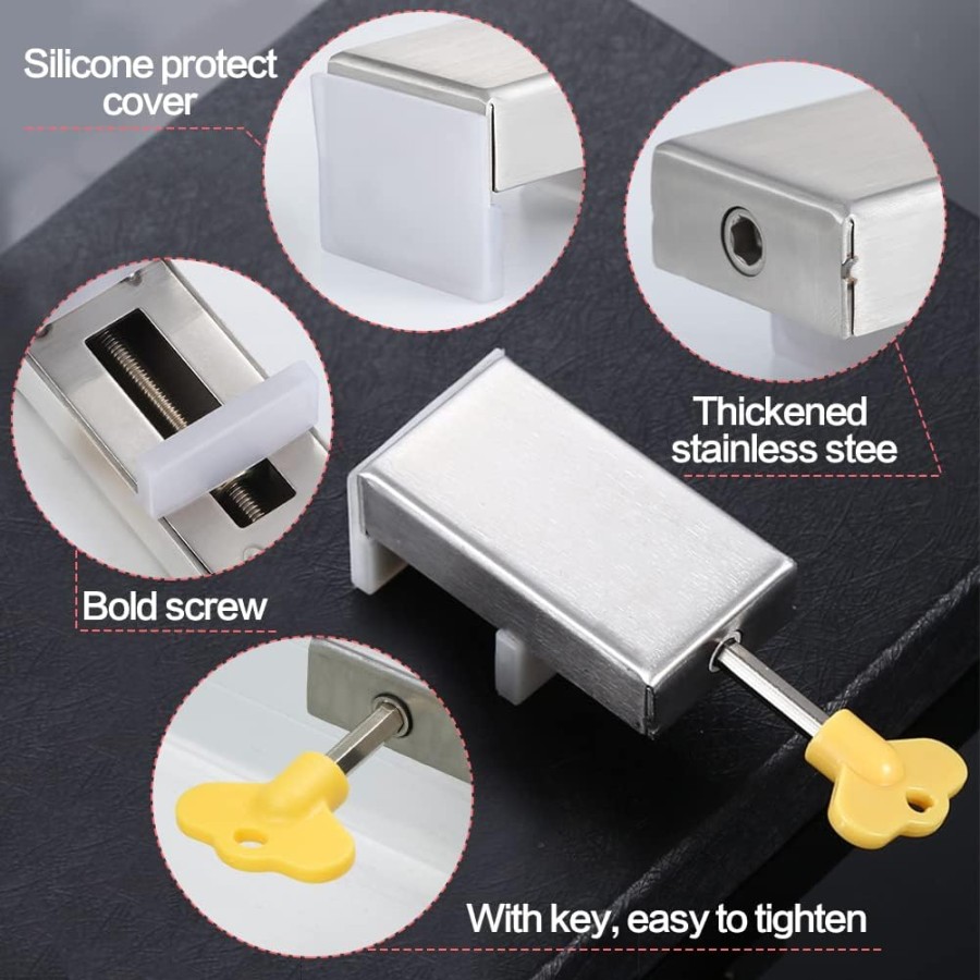 Sliding Window Aluminium Lock