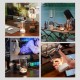  Portable Desk Ambient Light Magnetic Filament Light