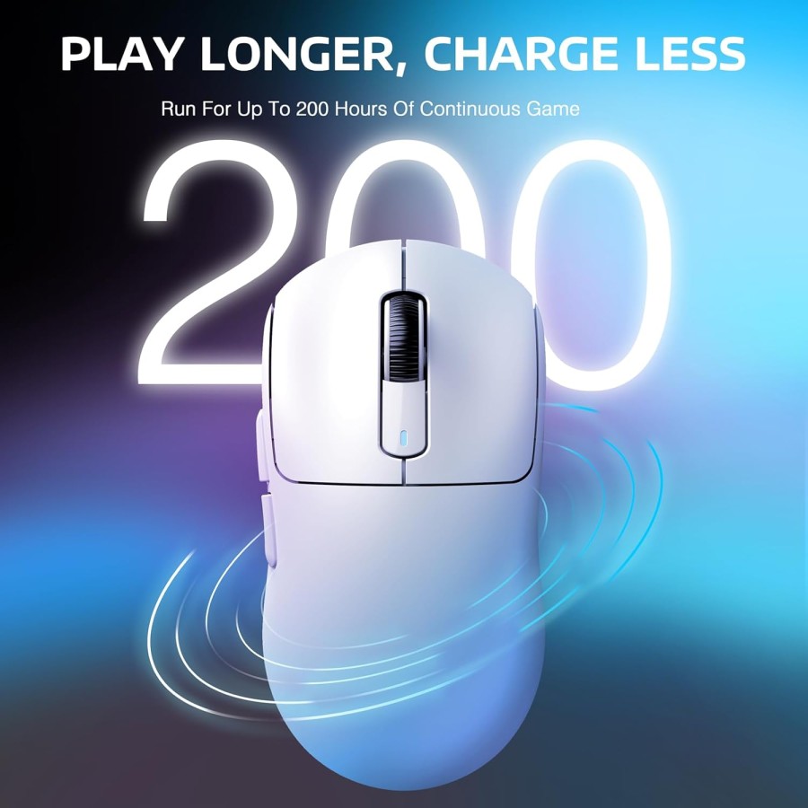 ATTACK SHARK X3 Wireless Gaming Mouse PAW3395 Superlight 49g ATTACK SHARK X3 Wireless Gaming Mouse PAW3395 Superlight 49g