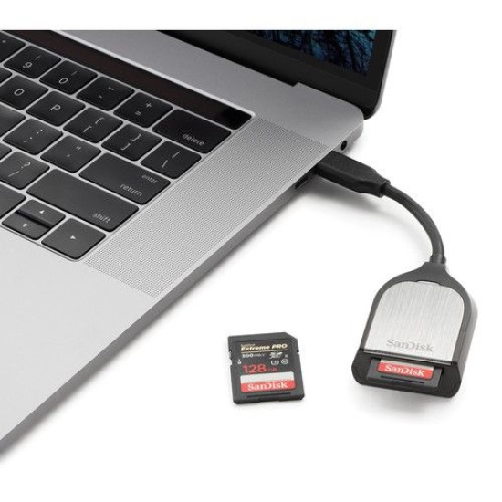 SANDISK USB TYPE-C READER FOR SD UHS-I AND UHS-II CARDS