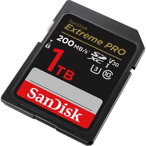 SANDISK EXTREME PRO SDXC 1TB UHS-1 MEMORY CARD 200MB/S