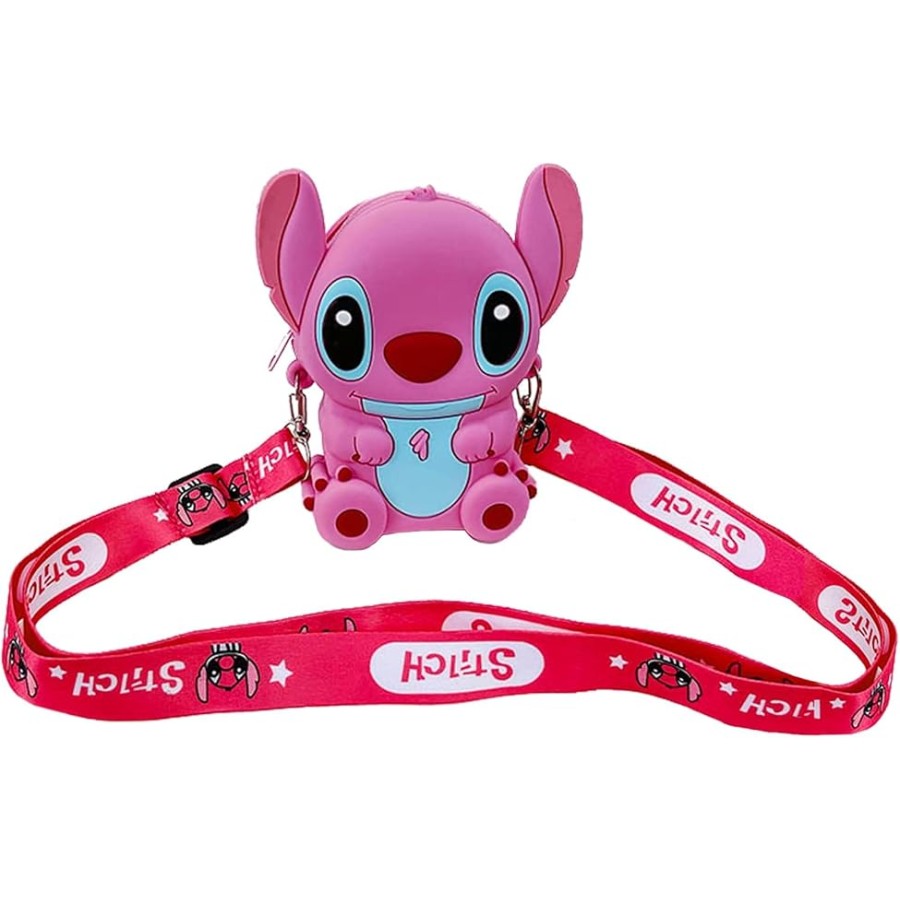 Pink Stitch Silicon Bag - 13cm