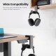 360° Rotating Headset Hanger Hook – Gaming Earphone Holder