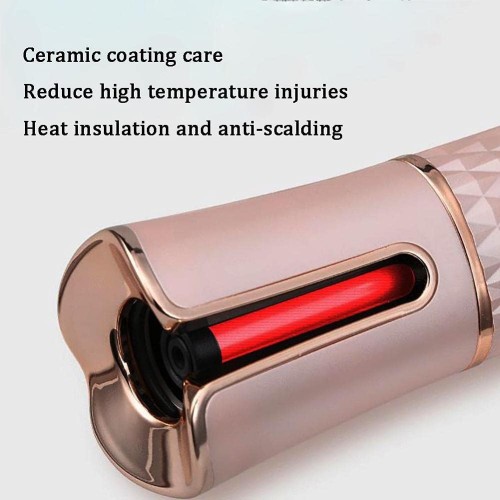 2 in 1 Automatic Hair Curler And Power Bank