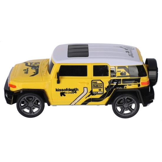 Walstar Control Model Toy Car With Remote - Yellow