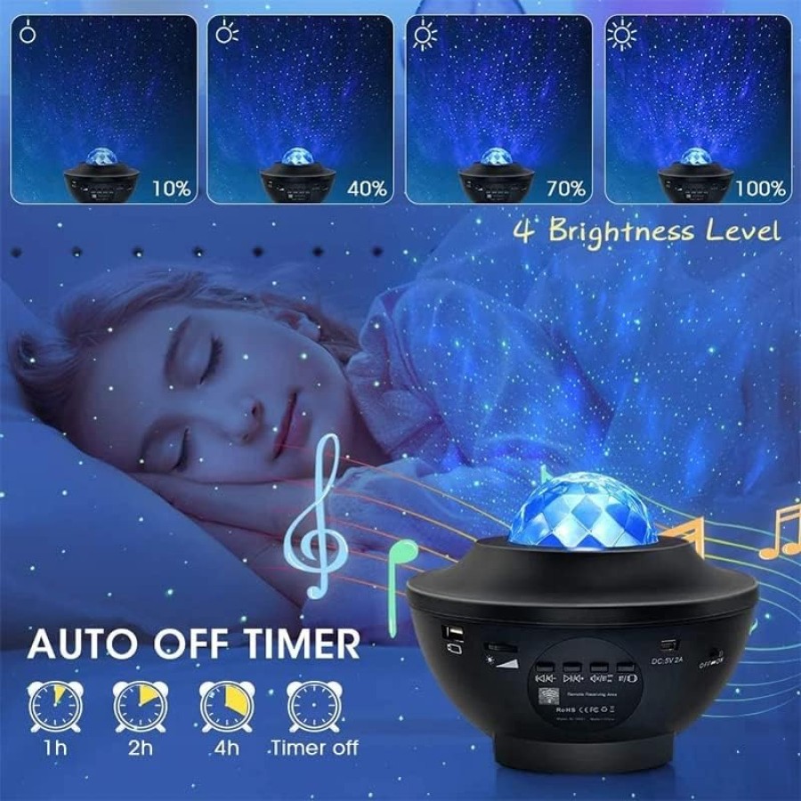 3D Gaming RGB Starry Projector Light Built in speaker with remote (Big Size) 3D Gaming RGB Starry Projector Light Built in speaker with remote (Big Size)