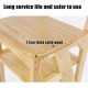 3 in 1 Solid Wood 4 Step Folding Ladder Chair