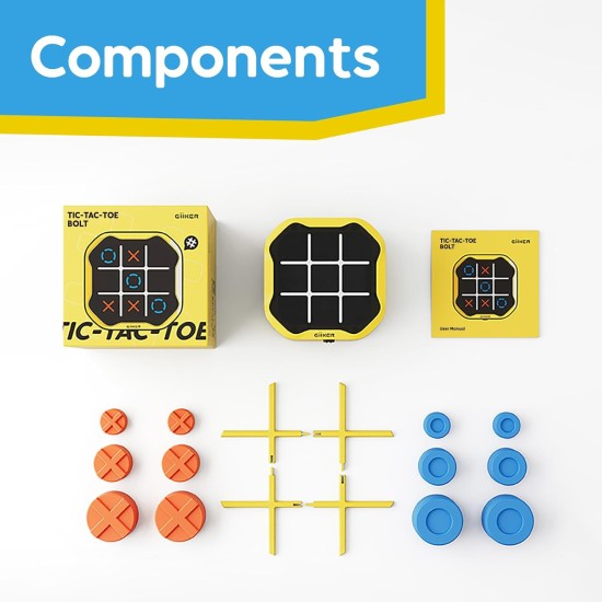 Tic Tac Toe Bolt Board Game