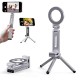 360 Rotating Aluminum Magnetic Phone Holder & Tripod Stand 360 Rotating Aluminum Magnetic Phone Holder & Tripod Stand