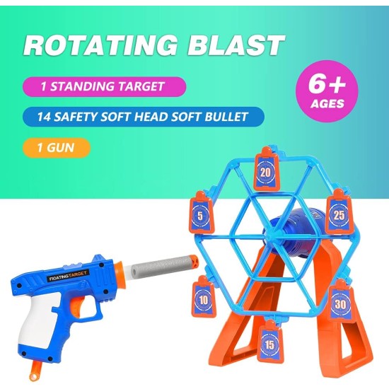 Rotating Blaster Aim Launch