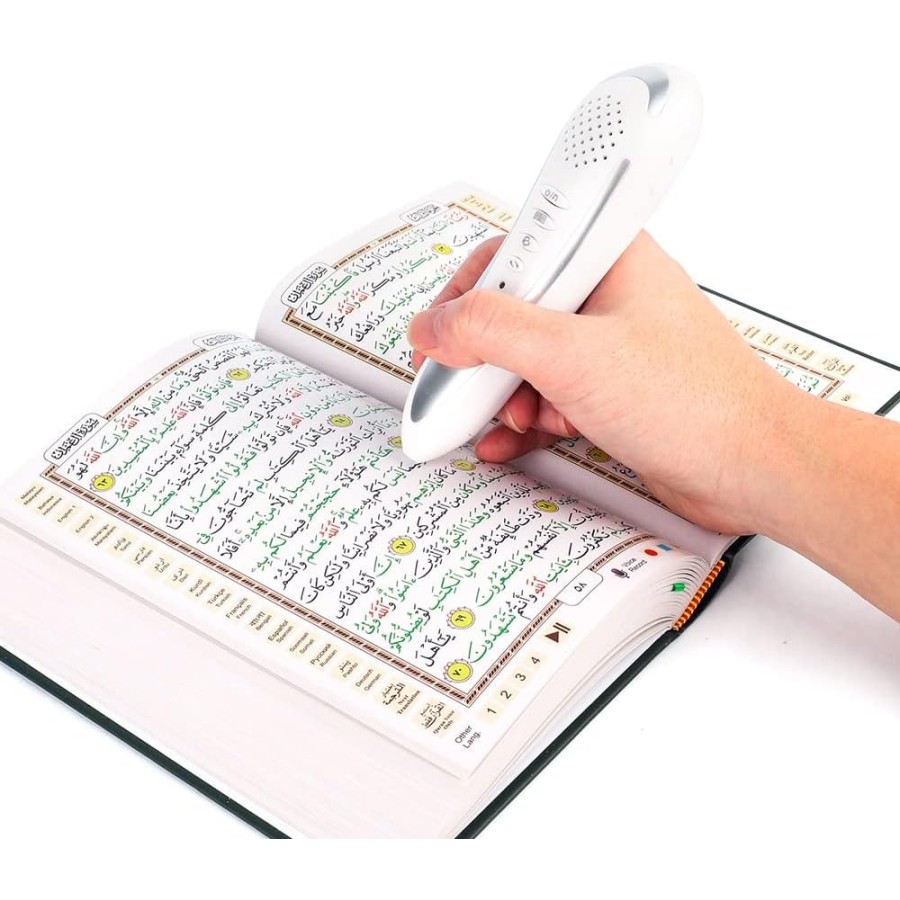 Quran Reciter Pen Set with 5 Religious Books M-9