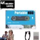  Pocket Super Console Retro Cassette Game Console 100K+ Games, 70 Emulators,