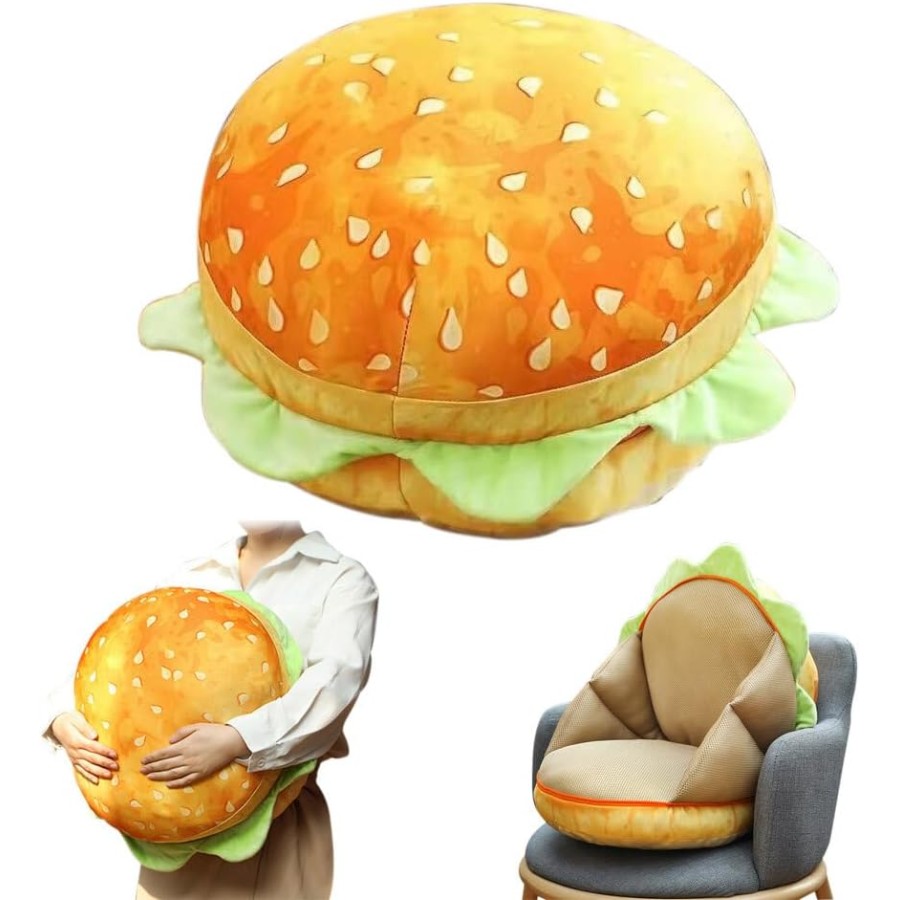 Hamburger Plush Pillow