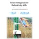 1080P HD Solar Panel Outdoor Surveillance Waterproof CCTV Camera