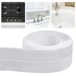 PVC Waterproof Kitchen / Bathroom Tap white 2m PVC Waterproof Kitchen / Bathroom Tap white 2m