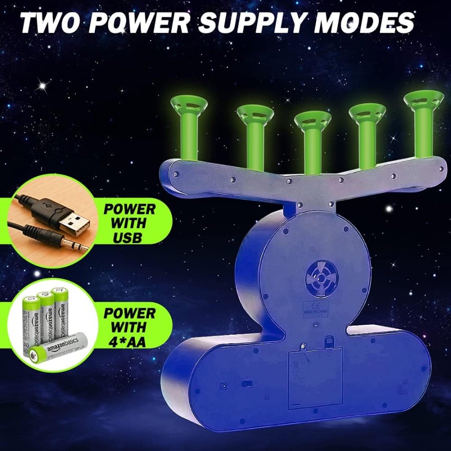 2 in 1 Target Shooting Game with 2 Guns and Ball Set