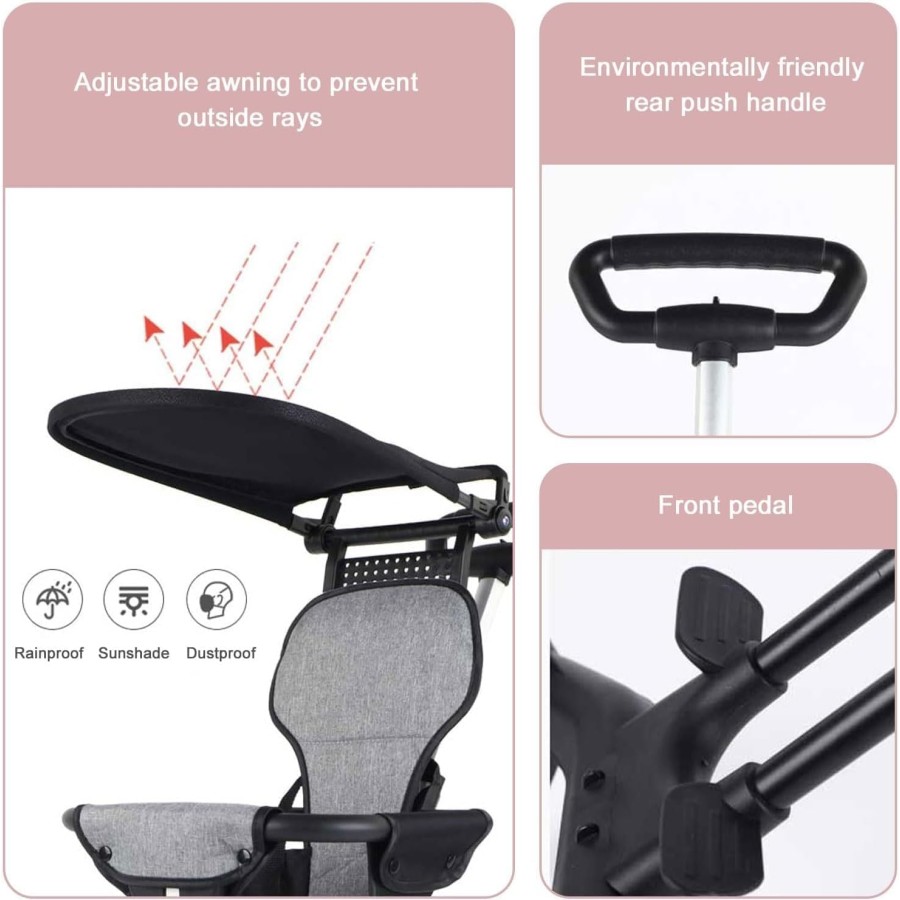 Portable Mini baby tricycle stroller