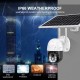 1080P HD Solar Panel Outdoor Surveillance Waterproof CCTV Camera