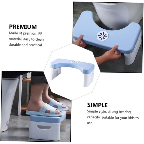 Folding Squat Stool Foldable Toilet Stool