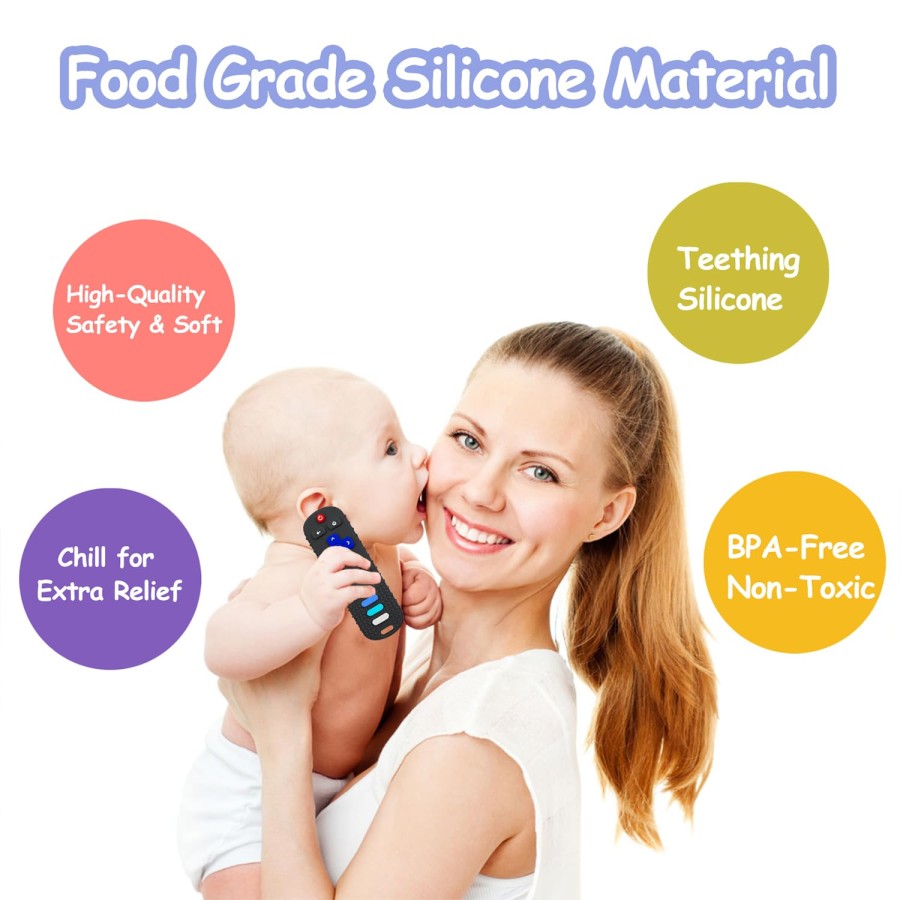 Baby Teething Silicon Remote Baby Teething Silicon Remote