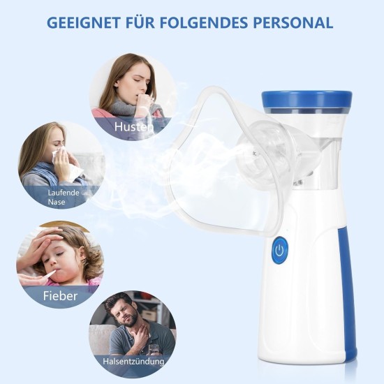 Portable Travel Nebulizer Machine for Adults and Kids