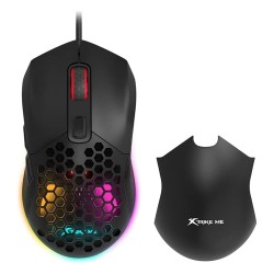XTRIKE ME GM316 RGB Gaming Mouse - Optical Sensor 7,200 DPI  - Black