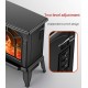 Floor Standing Electric Fireplace Heater 1850W