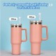 Stanley Silicone Seal Kit Compatible with 30/40 oz for Cup Accessories Including 2 Straw Cover Cap