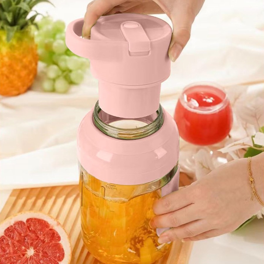  Portable Rechargable Juice Blender 1500ml