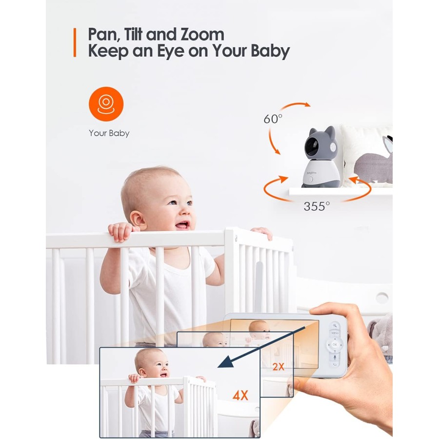 Baby 1TM+1NM Smart Home Two Way Audio Video Camera