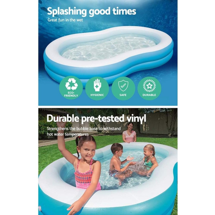 Bestway The Big Lagoon Family Pool- 54117 (262x157x46cm) Bestway The Big Lagoon Family Pool- 54117 (262x157x46cm)
