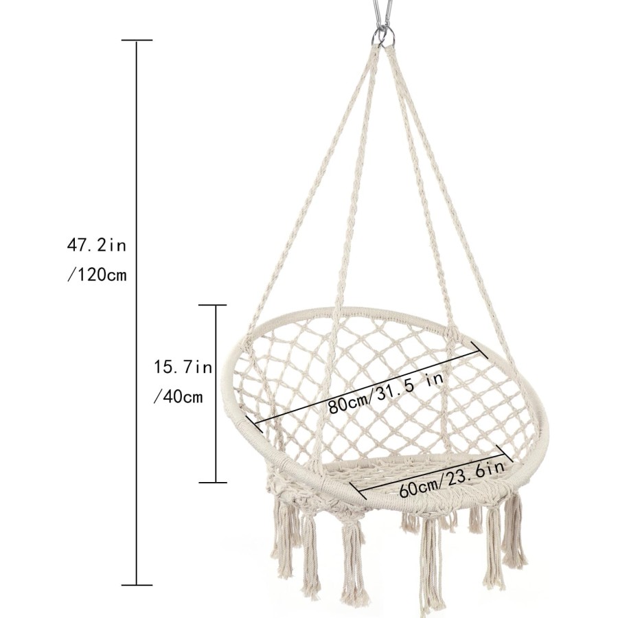 Hammock Cotton Swing Rope Chair