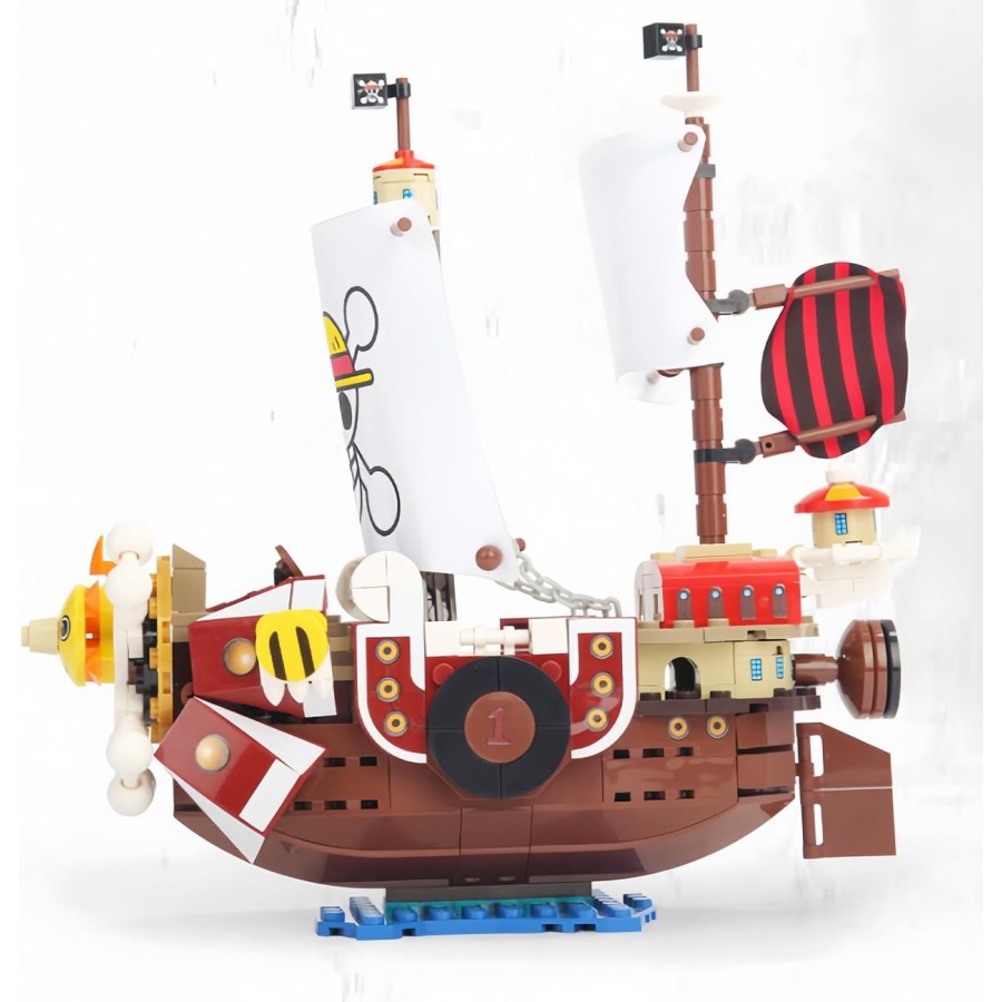 One Piece Thousand Sunny Pirate Ship Building Kit - 432+ Pcs