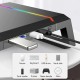 5 in 1 RGB Adjustable Gaming Desk Shelf with Drawer – For PC & Laptop 5 in 1 RGB Adjustable Gaming Desk Shelf with Drawer – For PC & Laptop