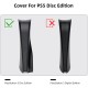 PS5 console Anti-Scratch Dustproof Protective Face Plate - Black