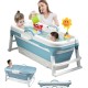 3-in-1 Foldable Bathtub for Toddlers & Children, Adults