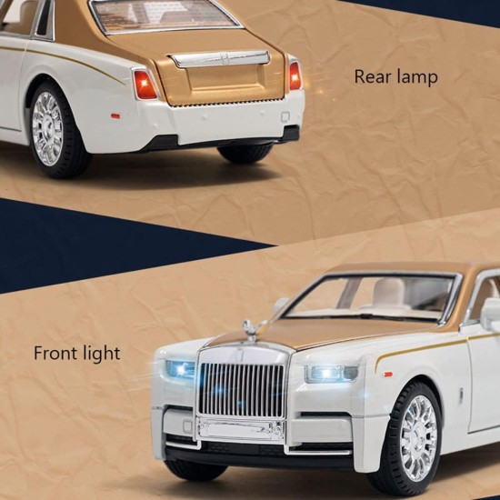 1:24 Scale Rolls-Royce Phantom Model Sport Toy Car