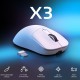 ATTACK SHARK X3 Wireless 26K DPI Gaming Mouse - White