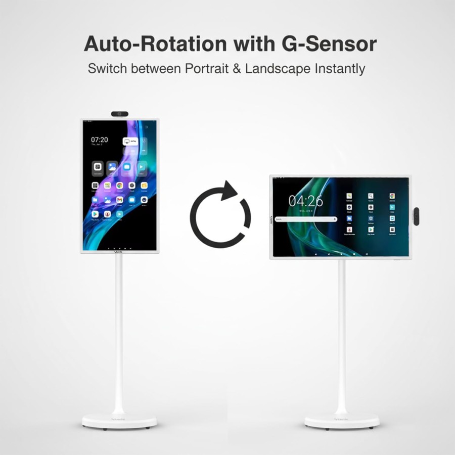 Taktik  32inch Portable Smart Touchscreen Monitor - 1080p 4K FHD